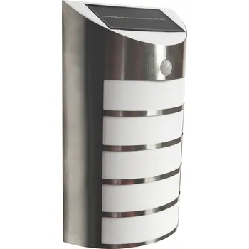 Venkovní osvětlení Venkovní nástěnné svítidlo Polux šedé s integrovaným LED zdrojem 1 W