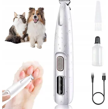 Kosmetika pro psa ELEKTRICKÝ HOLICÍ STROJEK NA SRST PRO ZVÍŘATA, TICHÝ, HEZKÝ DESIGN, LED