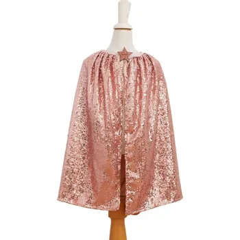 Party dekorace Le petit Souk Copper sequin cape and mask