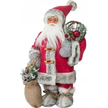Vánoční dekorace Mikuláš OZDOBY NA VÁNOČNÍ STROMEK EUROFIRANY EMIL3 20X35X60