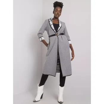 Dámský kabát Dámský kabát DHJ EN A5753.38X Šedá - FPrice šedá one size