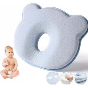 Polštář MĚKKÝ ORTOPEDICKÝ PRO MIMINKA POLŠTÁŘ PRO DĚTI 0-12 MĚSÍCŮ