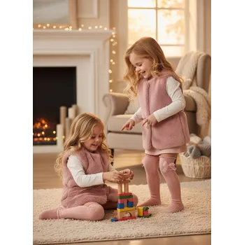 Dívčí vesta Kožešinová vesta s páskem Mayoral - 1504315090 Veľkosť: 104