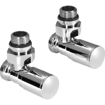 Termostat Aqualine C-START připojovací sada ventilů ruční rohová, chrom, SC237C