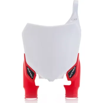 Motodíl ACERBIS číslová tabulka Raptor CRF 450/13-16 CRF 250/14-17, bílá/červená