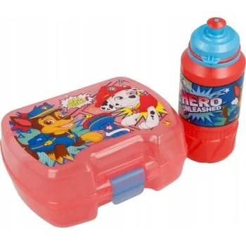 Svačinový box Tlapková patrola - Svačinový box s lahví na pití