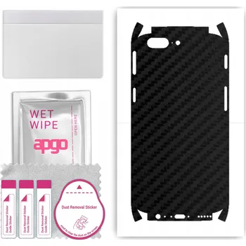 Pouzdro na mobilní telefon Fólie / Ochranná fólie na ZADNÍ STRANU + BOKY pro OnePlus 5 - Carbon Barva