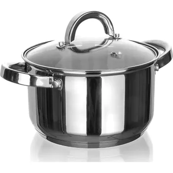 Hrnec ROYCE BOHEMIA hrnec 18cm se skl.poklicí 2,6l nerez CUISINO