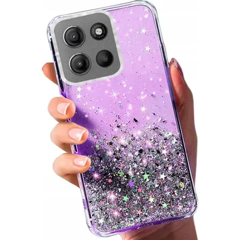 Pouzdro na mobilní telefon Zadní Kryt MBM pro Motorola, Moto G15, fialový