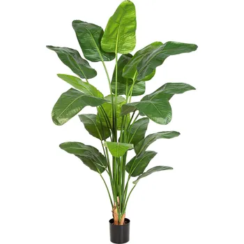 umělá květina Luxusní umělá rostlina Strelitzia Nicolai, 220cm