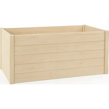 Vyvýšený záhon Ráj dřeva Jacer Zahradní vyvýšený záhon M 100 x 80 x 80 Dřevěné vyvýšený záhon Zahrada