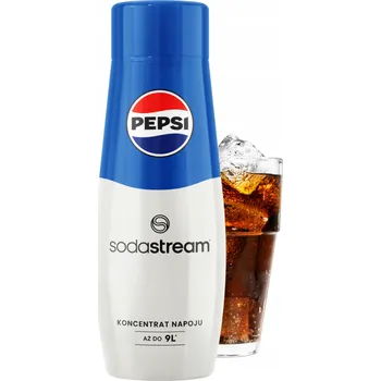 Výrobník sody 3x SYROB KONCENTRÁT SODASTREAM PEPSI + PEPSI MAX + PEPSI MAX LIME