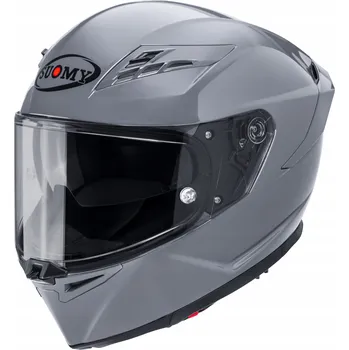 Helma na motorku SUOMY INTEGRÁLNÍ PŘILBA STELLAR 2 ŠEDÁ LESKLÁ GREY PLAIN VELIKOST M