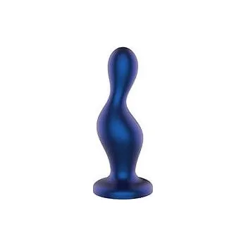 Anální kolík ToyJoy The Hitter Buttplug (Blue), silikonový anální kolík