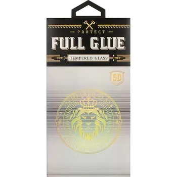 Tvrzené sklo HARD Full Glue 5D pro SAMSUNG S24 ULTRA BLACK (s odemykáním otiskem prstu)