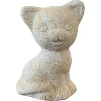 Zahradní dekorace Zahradní dekorace kočka z umělého pískovce