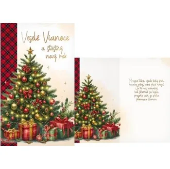 MFP přání Vánoční V24-478 H PRANI_H_613