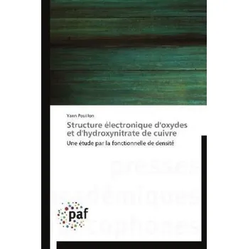 Structure électronique d'oxydes et d'hydroxynitrate de cuivre - Pouillon, Yann