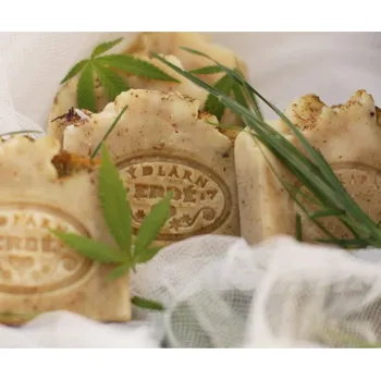 Mýdlo Přírodní mýdlo Lojové s konopím