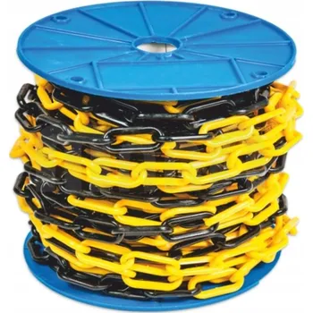 Řetěz Výstražný řetěz Maan 5705 6 mm x 30 m žluto-černý