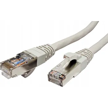 Síťový kabel Patchcord Roline S/FTP Cat. 7 RJ45 / RJ45 0,5 m šedý