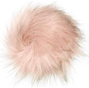 Vlna - Hep Bambule klasik XL 15 pudrově růžová s hnědými konečky Počet: 2 ks