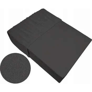 Prostěradlo Froté prostěradlo s gumou, silné, Bielbaw 160x200 cm, tmavě šedé (antracit)