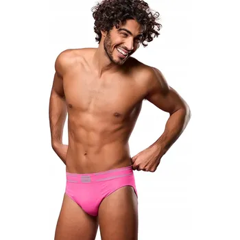 Pánská móda (luigi) Slipy růžové, velikost L/XL