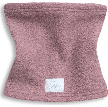 Nákrčník ESITO | Zimní nákrčník Teddy fleece double Cyclamen pink - růžová / 44