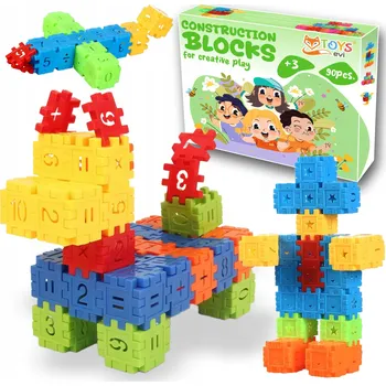 ostatní stavebnice STAVEBNÍ STAVEBNICE VZDĚLÁVACÍ STAVEBNÍ PUZZLE PRO DĚTI SADA 90 KS