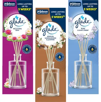Osvěžovač vzduchu Vonné tyčinky Glade mix vůní do bytu osvěžovač vzduchu 3x50ml