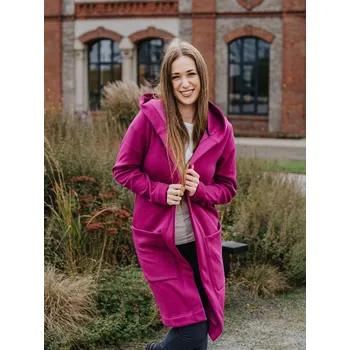 Dámský svetr Dámský fuchsiový kardigan Velikost: XS