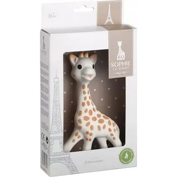Ortodontické kousátko Sophie La Girafe, přírodní kaučuk, bílé