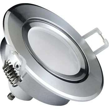 Bodové svítidlo Zápustné svítidlo Polux 3,5 W GU10 8,7 cm stříbrné