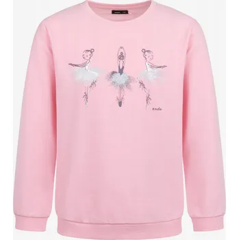 Dívčí mikina Dětská mikina Endo bavlna velikost 110