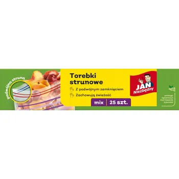 Obraz Sáčky se zipem pro mrazení potravin Jan Niezbędny mix 25 ks