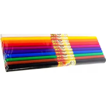 Barevný papír Krepový papír Titanum 200x50 MIX 10 barev