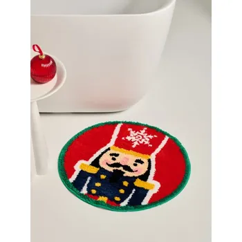 Dámská móda Sinsay - Koupelnový kobereček s vánočním motivem - námořnická modrá - 787GN-59X - 787GN-59X-ONE