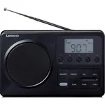LENCO MPR-035 FM RADIO ČERNÉ