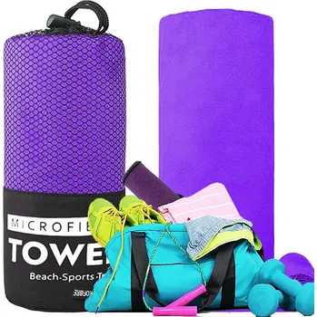 Ručník Černý bavlněný koupelnový ručník 70x140 cm