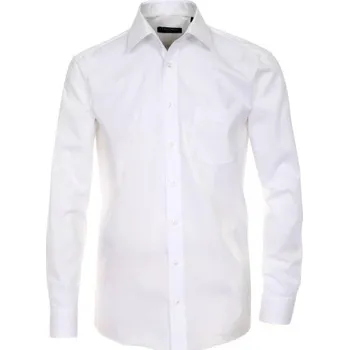 Pánská košile Pánská košile Casa Moda Comfort Fit bílá dlouhý rukáv vel. 48 - 56 (4XL - 7XL) Casa Moda - 54