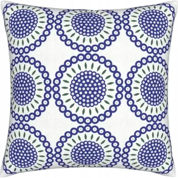 Povlak na dekorativní polštářek Povlak na polštář 45*45 vzor keramika Bolesławiec 56