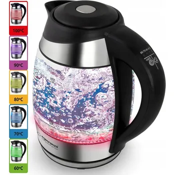 Rychlovarná konvice Rychlovarná konvice Esperanza EKK026 2200 W, 1,7 l, černá