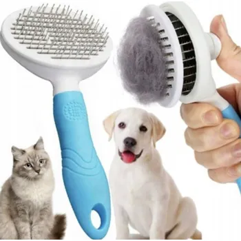 Kosmetika pro psa Samočisticí kartáč na vyčesávání a sběr srsti psa kočky