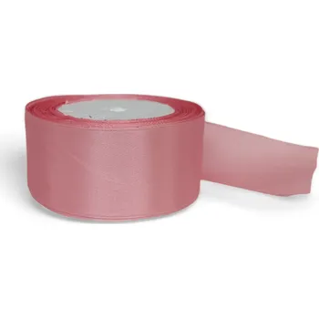 Stuha Stuha saténová 4 cm x 23 m 41 starorůžová