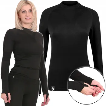 Dámské termoaktivní triko s dlouhým rukávem, rychleschnoucí, velikost 3XL