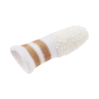 LILA LOVES IT Náprstek z mikrovlákna na čistění zubů