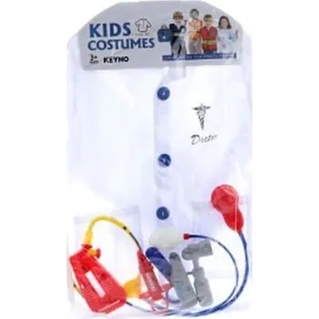 Karnevalový kostým Kostým doktorský plášť s pomůckami