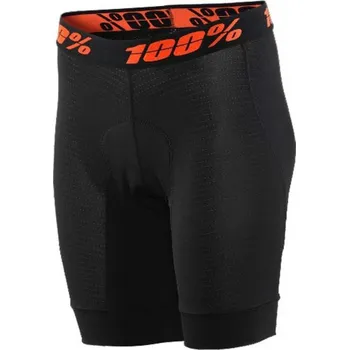 Dámské kraťasy kraťasy dámské 100% CRUX Women's Liner Shorts Black - S