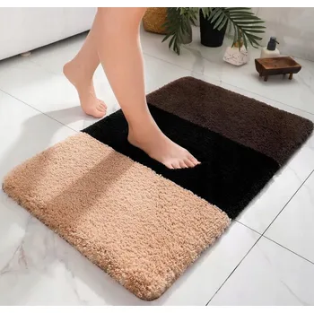 Koupelnová předložka CHAKME Koupelnová předložka Černá 60x90 cm Super Absorpční Měkká